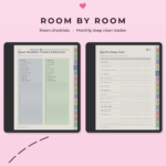 ADHD Cleaning Planner for Kindle Scribe Colorsoft - Room By Room