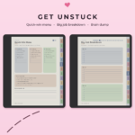 ADHD Cleaning Planner for Kindle Scribe Colorsoft - Get Unstuck