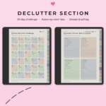 ADHD Cleaning Planner for Kindle Scribe Colorsoft - Declutter