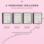ADHD Planner 2027 for Kindle Scribe Colorsoft - Four Versions