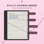 ADHD Planner 2027 for Kindle Scribe Colorsoft - Hyperlinked