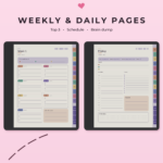 ADHD Planner 2027 for Kindle Scribe Colorsoft - Week Day