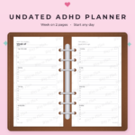 ADHD Ring Planner Mega Bundle