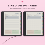 Daily Journal for Kindle Scribe Colorsoft - Lined or Dot Grid