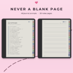 Daily Journal for Kindle Scribe Colorsoft - Journal Prompts