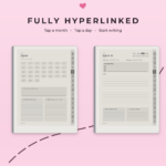 Daily Journal for reMarkable 2 - Fully Hyperlinked