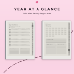 Daily Journal for reMarkable 2 - Year at a Glance