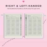 Digital Notebook for reMarkable Paper Pure - Right- and Left-Handed