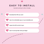 Digital Notebook for reMarkable Paper Pure - How to Install