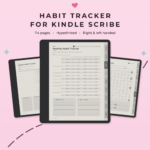 Habit Tracker for Kindle Scribe - Main