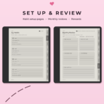 Habit Tracker for Kindle Scribe - Setup Review