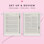 Habit Tracker for reMarkable Paper Pure - Setup Review