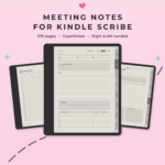 Meeting Notes for Kindle Scribe - Main