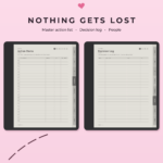 Meeting Notes for Kindle Scribe - Nothing Gets Lost