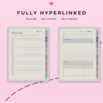 Meeting Notes for reMarkable Paper Pro - Fully Hyperlinked