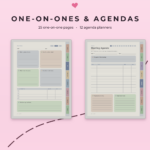 Meeting Notes for reMarkable Paper Pro - One-on-Ones and Agendas