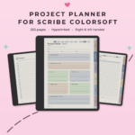 Project Planner for Kindle Scribe Colorsoft - Main