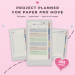 Project Planner for reMarkable Paper Pro Move - Main